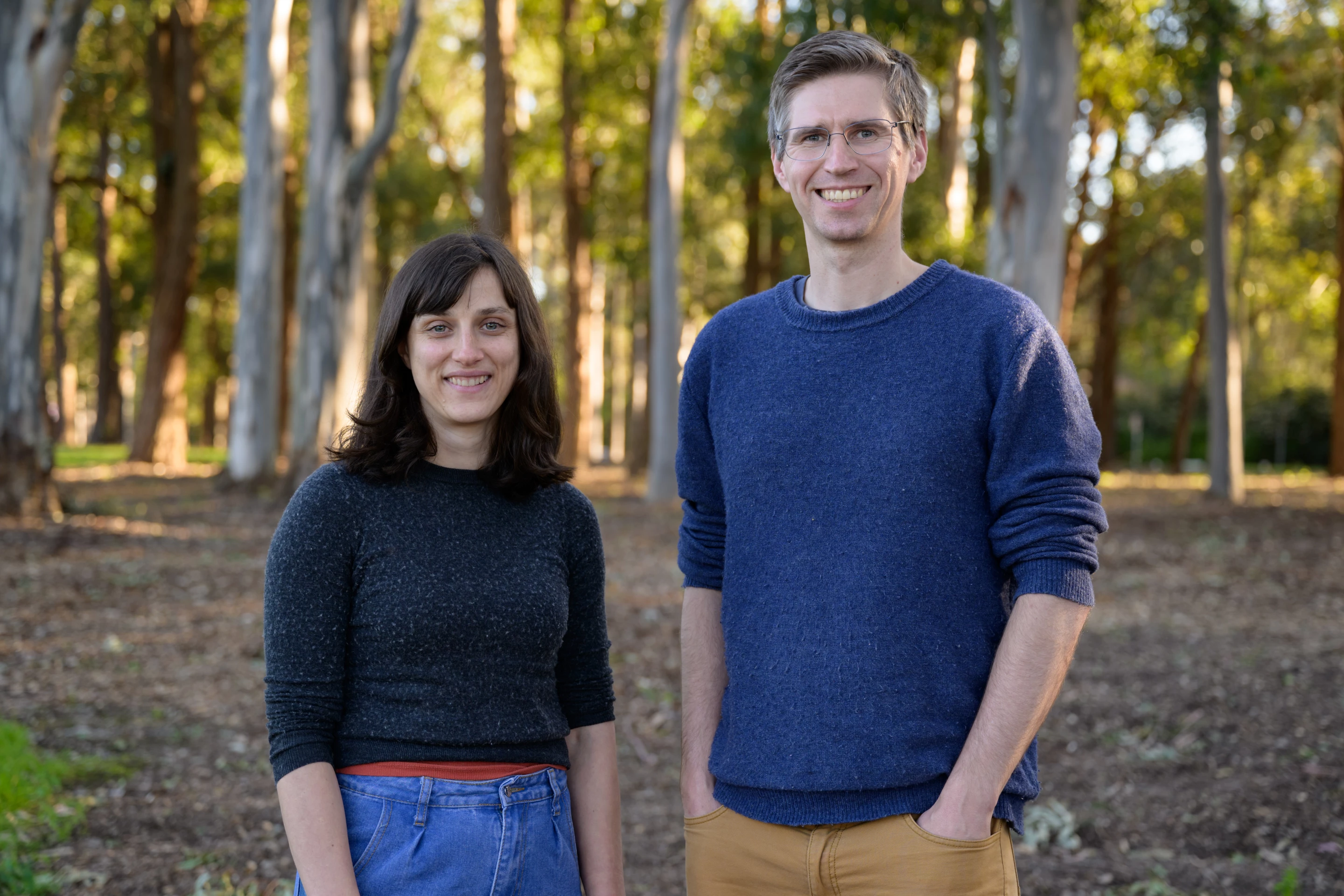 Lead scientists Dr. Kate Tepper and Assoc. Prof. Maciej Maselko