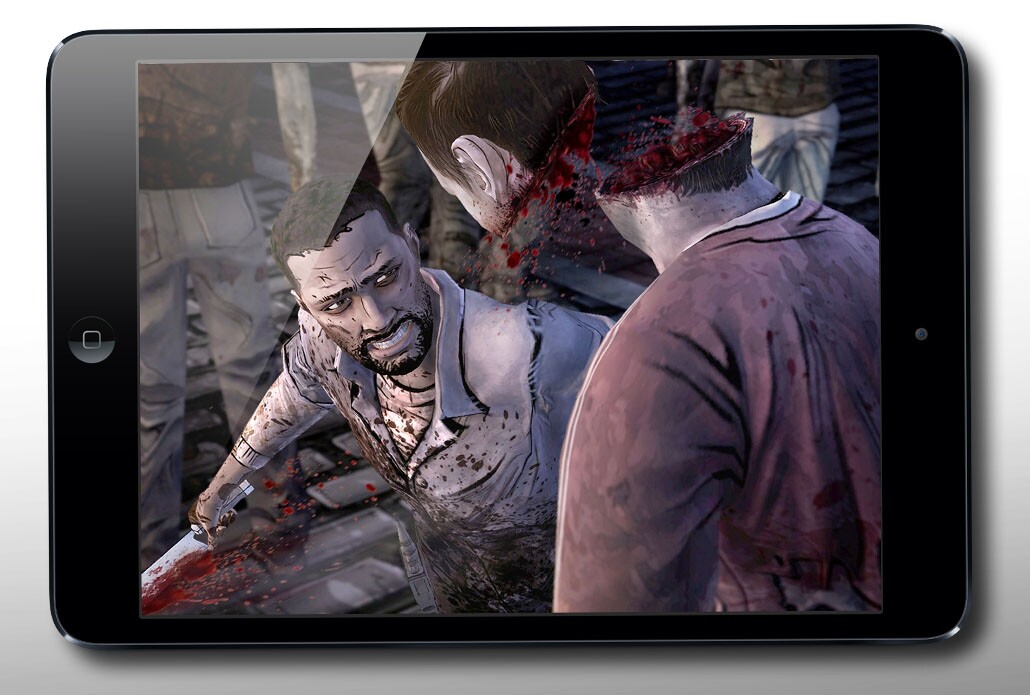 With The Walking Dead, you can play 2012's Game of the Year on your iPad mini