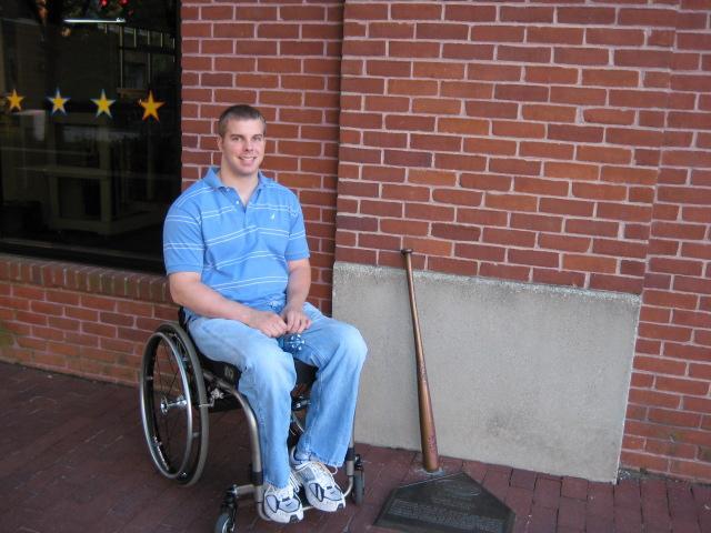 Rob Summers was paralyzed from the chest down after a hit-and-run accident in 2006 (Image: Rob Summers)