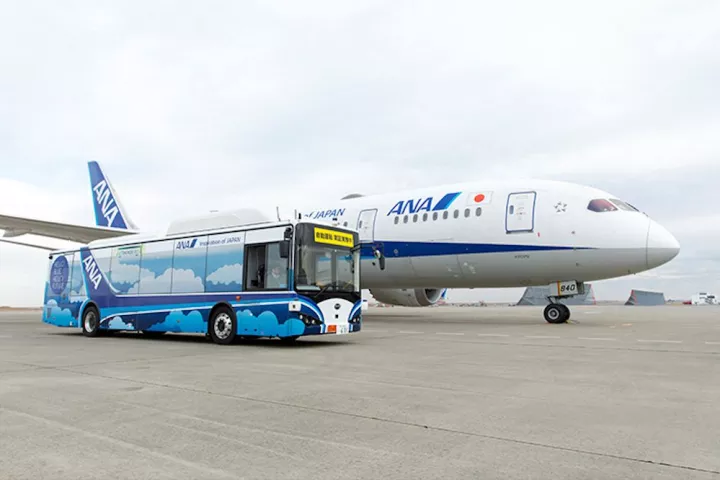 All Nippon Airways is hoping to put the autonomous electric bus to work by the end of 2020, pending a successful trial outcome