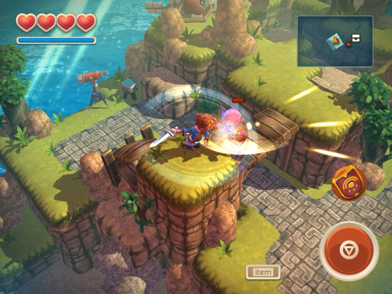 Oceanhorn is a Zelda tribute that does its muse justice