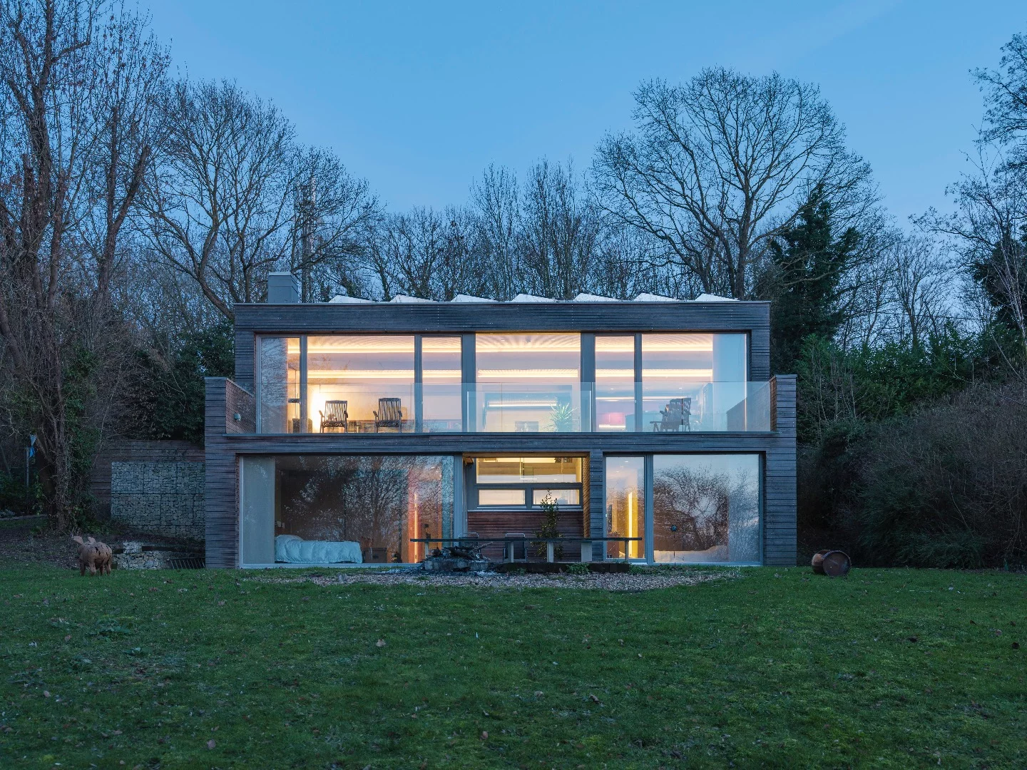 Lark Rise produces twice the amount of energy in a year than it consumes and is rated to the stringent Passive House green building standard