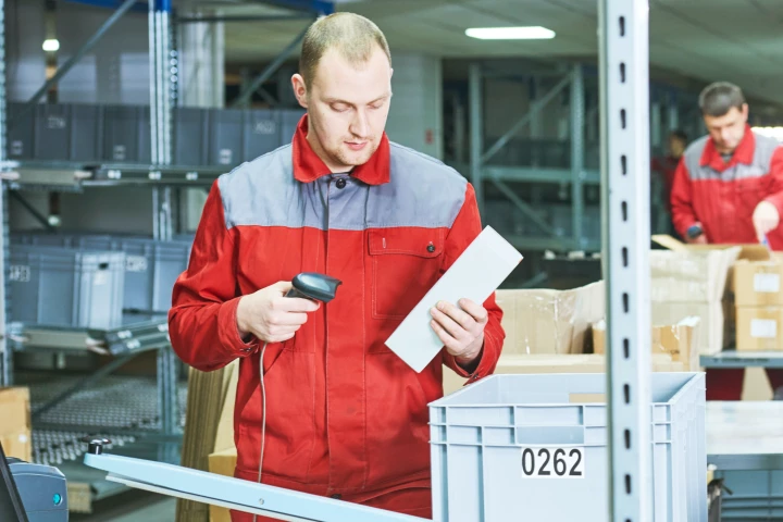 A system-specific laser scanner would be required in order to see the labels' unique patterns (stock photo)