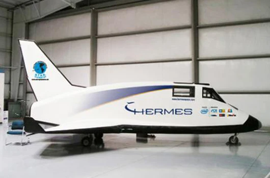 The Hermes spacecraft would carry paying passengers into space