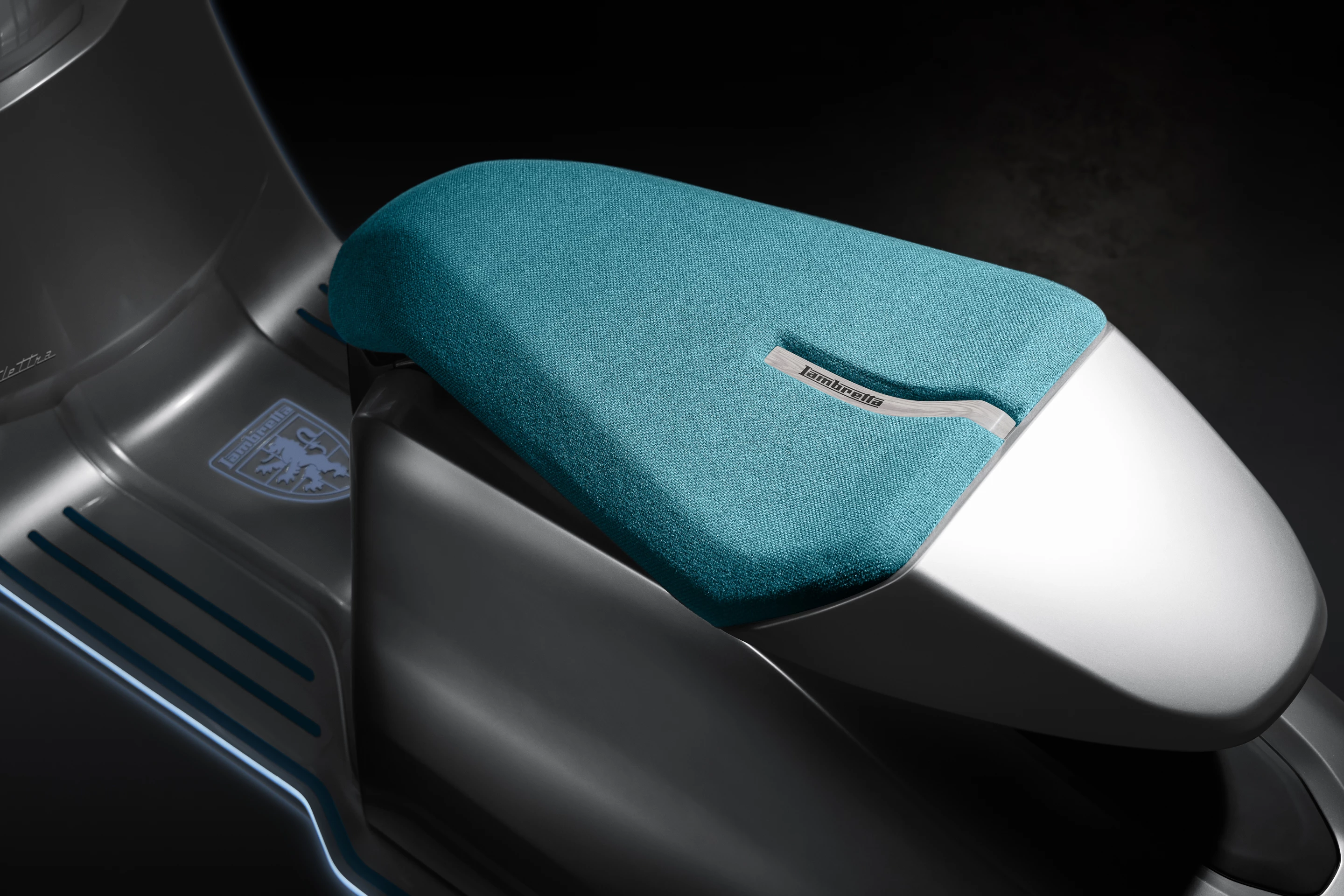 Lambretta says that company president Walter Elettra made it world debut recently at the EICMA 2023 motorcycle expo in Milan, Italy