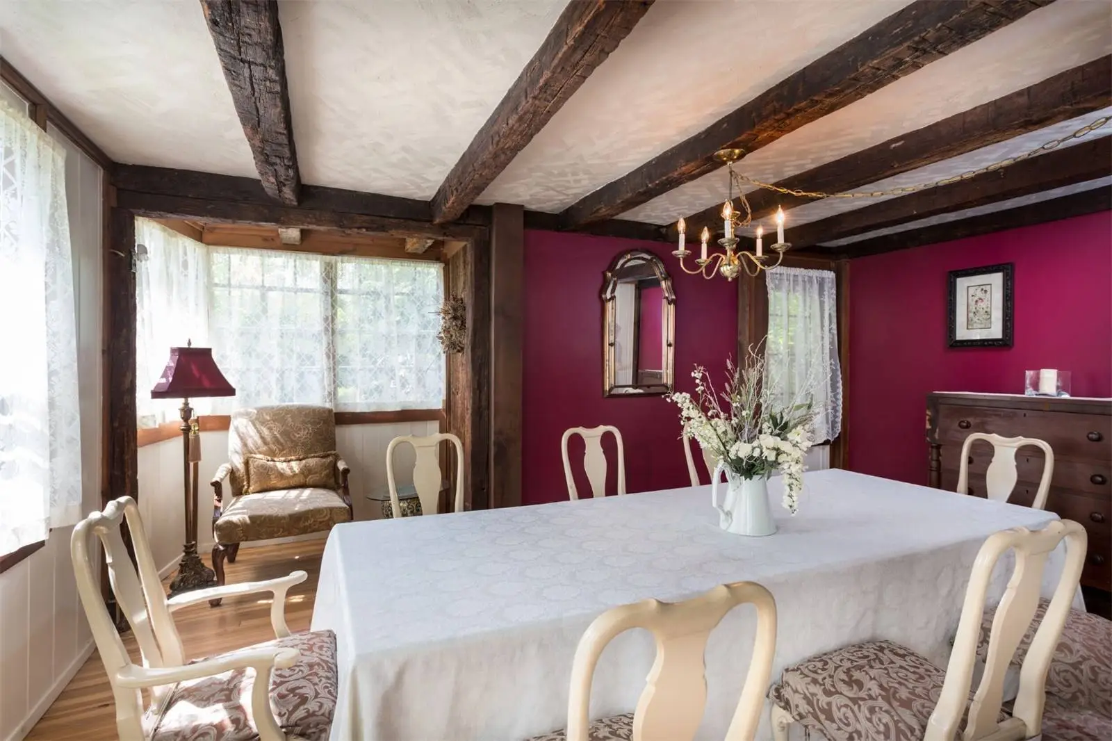 Kitchen inside the Tyringham Gingerbread House estate