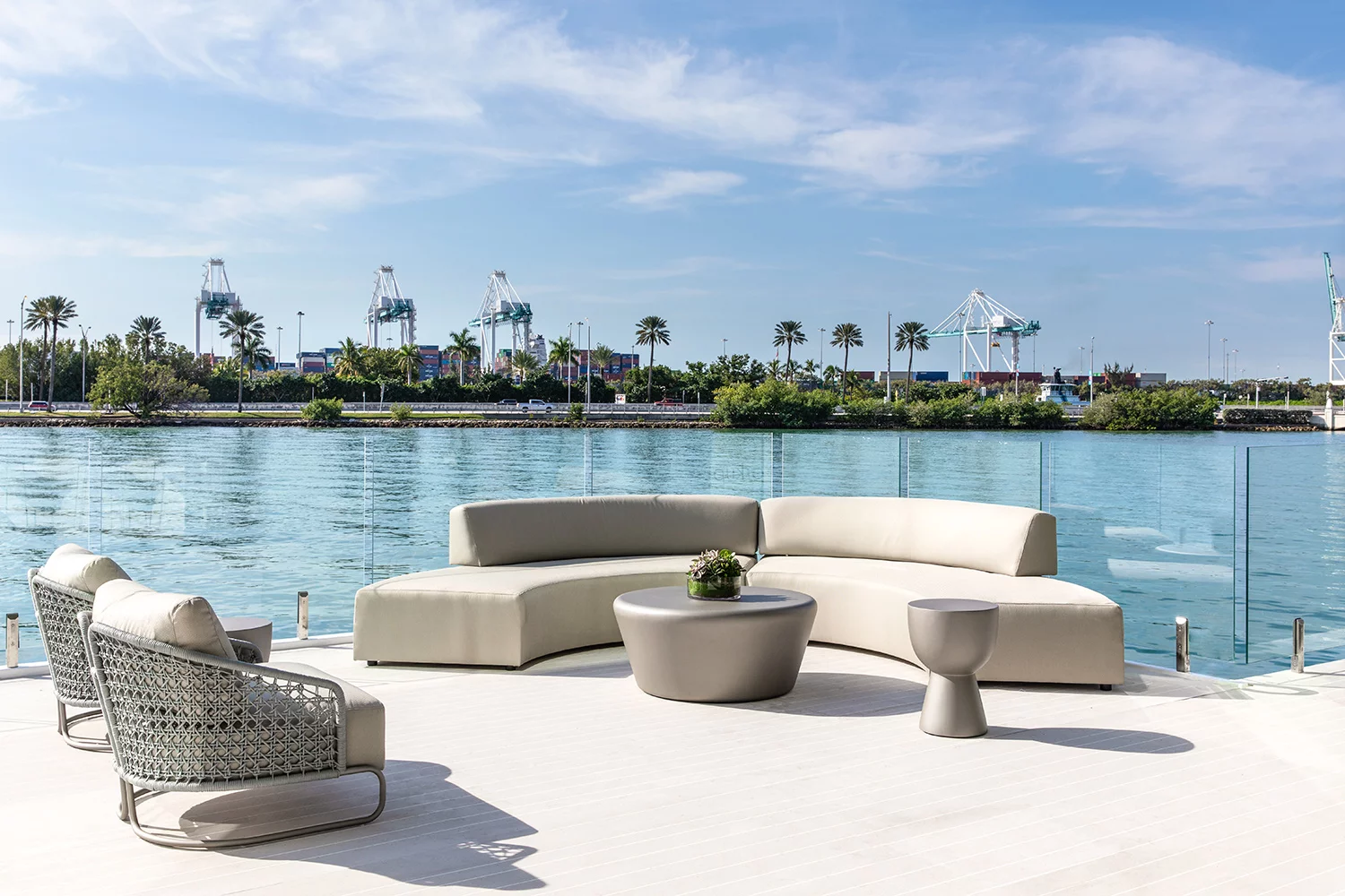 Shot of the Arkup #1's deck area