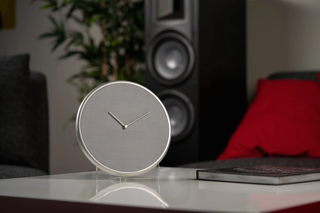 The Glance Clock is designed to look like a modern, stylish update to an appliance as old as time