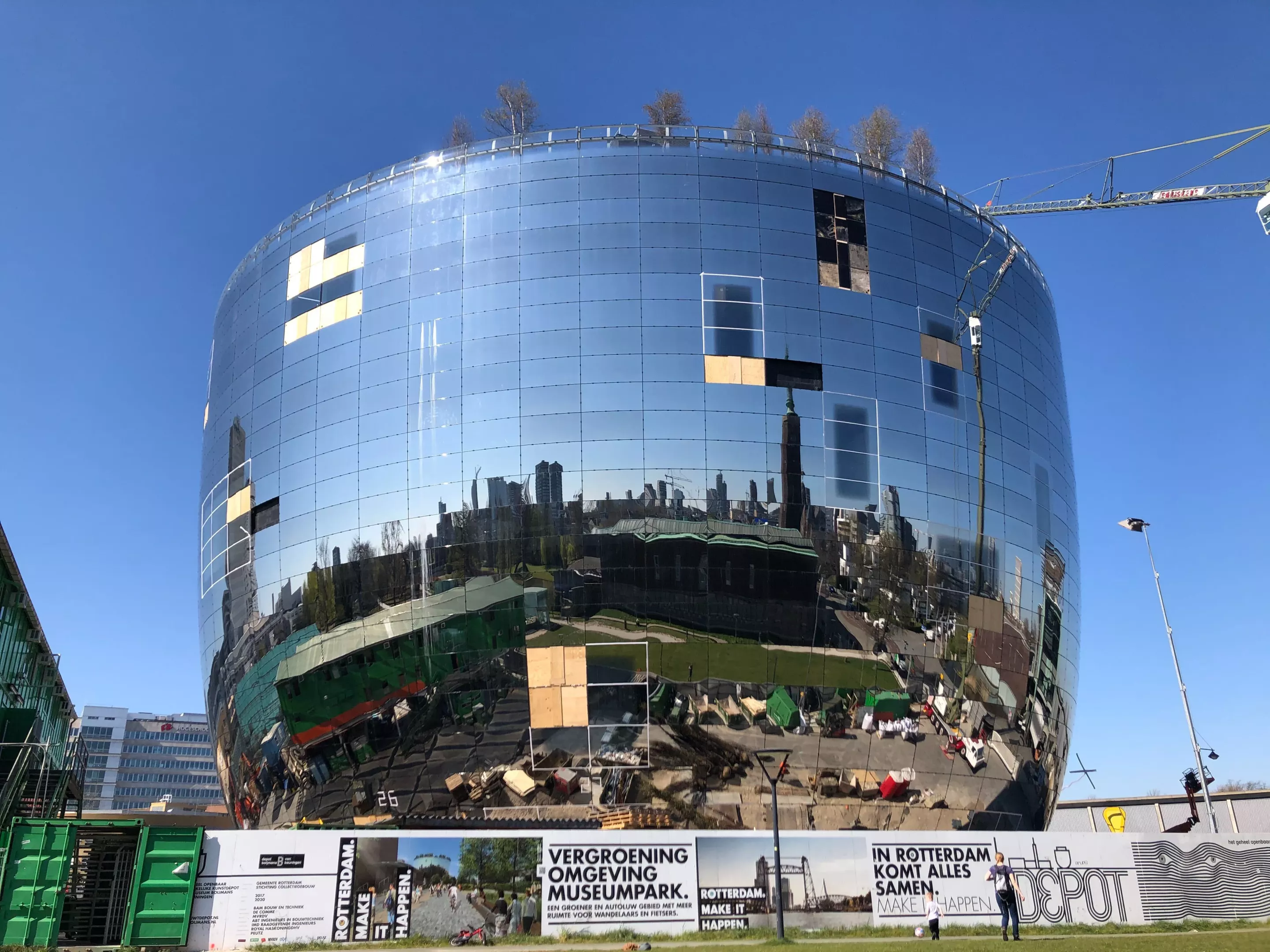 Depot Boijmans Van Beuningen is due to open its doors in September 2021
