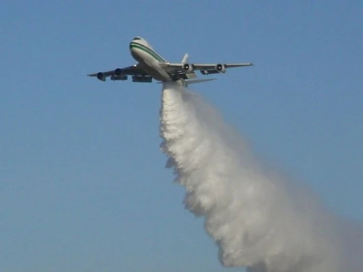 Cloud seeding in action