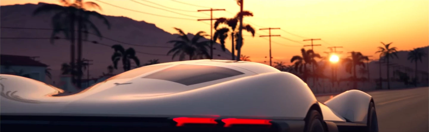 The sweeping lines at the rear of the Corvette concept hark back to the classic 1963 Sting Ray