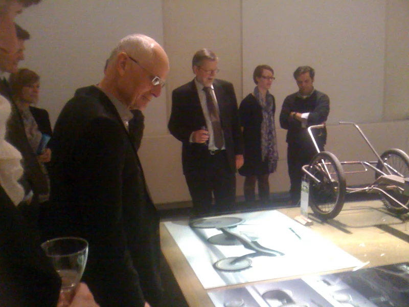 The RowRay designs and prototype on show