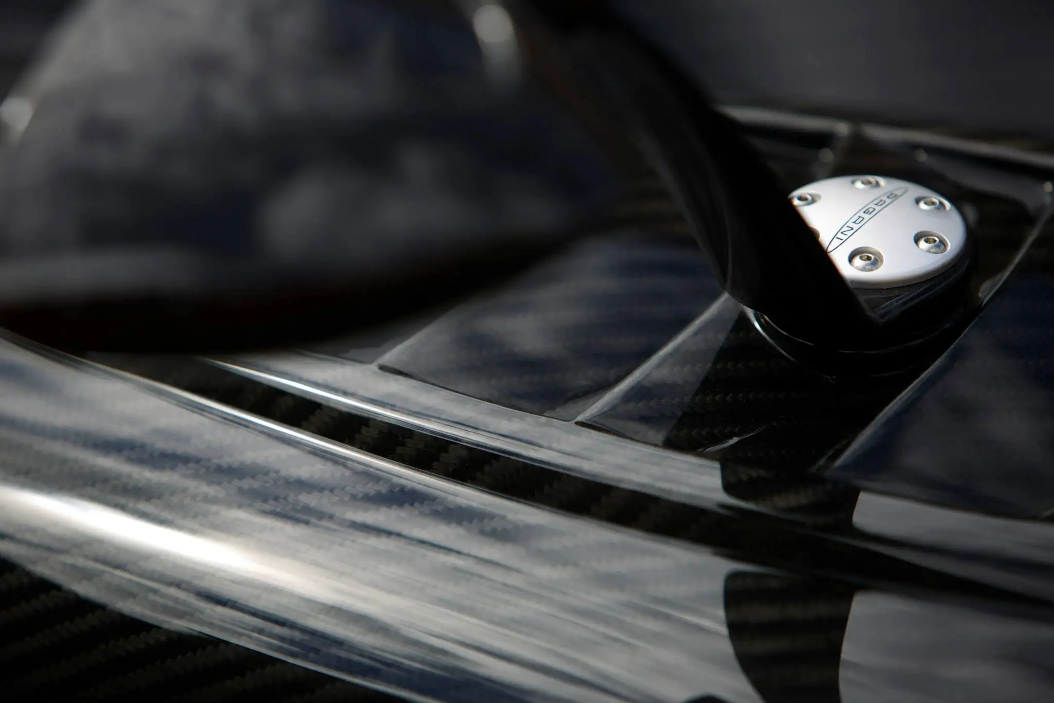 The Zonda Revolucion uses a lot of carbon fiber
