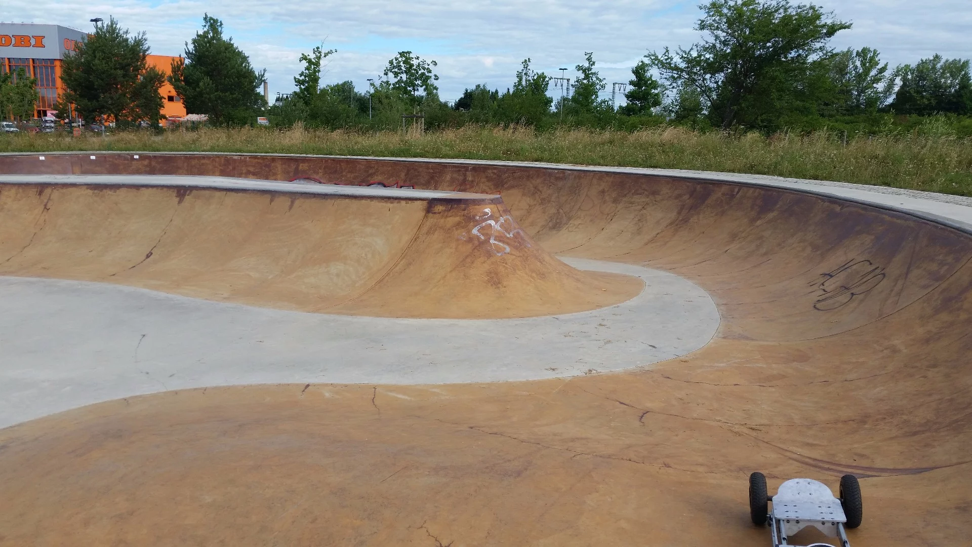 has been tested on paths, trails and skate parks