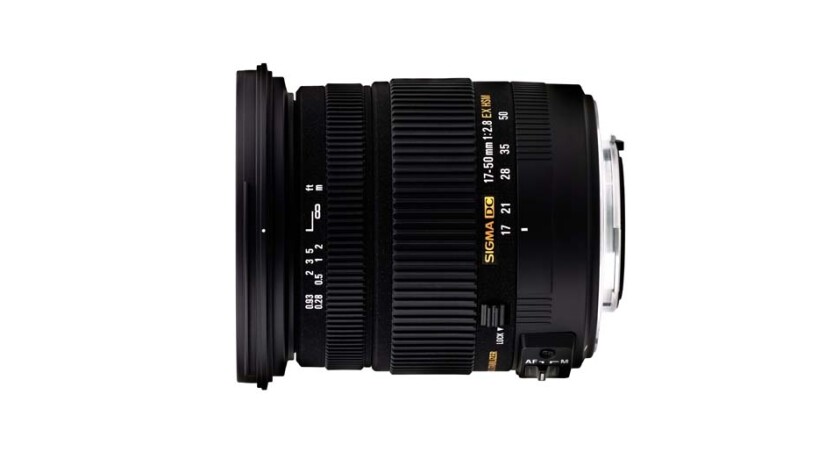 Sigma 17-50mm F2.8 EX DC OS HSM large-aperture standard zoom lens
