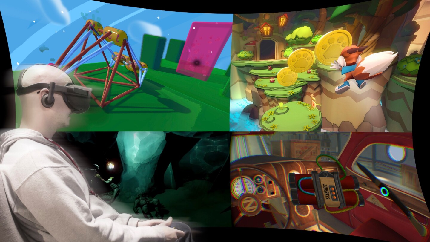 The Oculus Rift's selection of launch (window) games is awesome