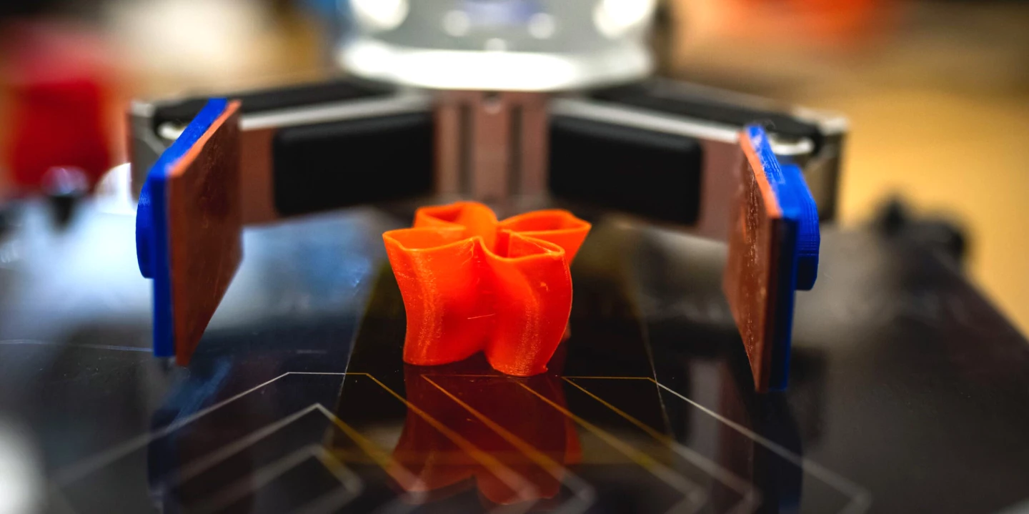 Hot off the press, the autonomous AI robot is about to wisk away this design to be weighed and crushed like an old used car