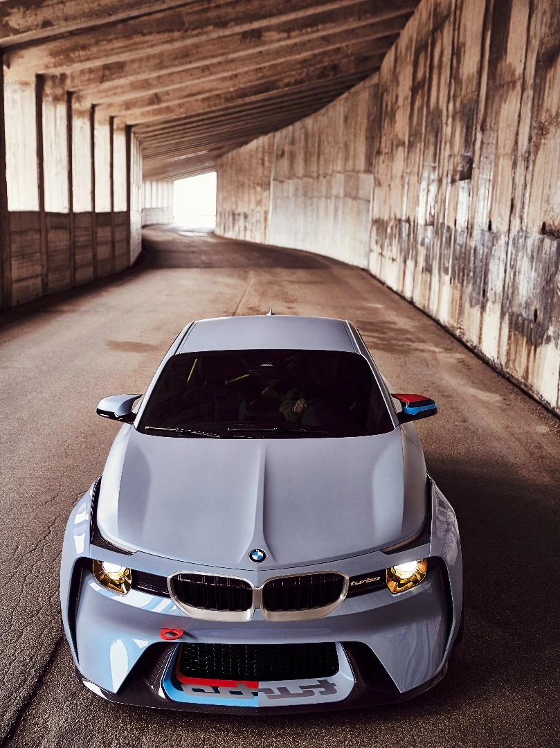 The car's front end is a bit bulbous for our liking