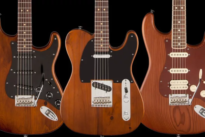 Fender's Special Edition Reclaimed Wood guitars