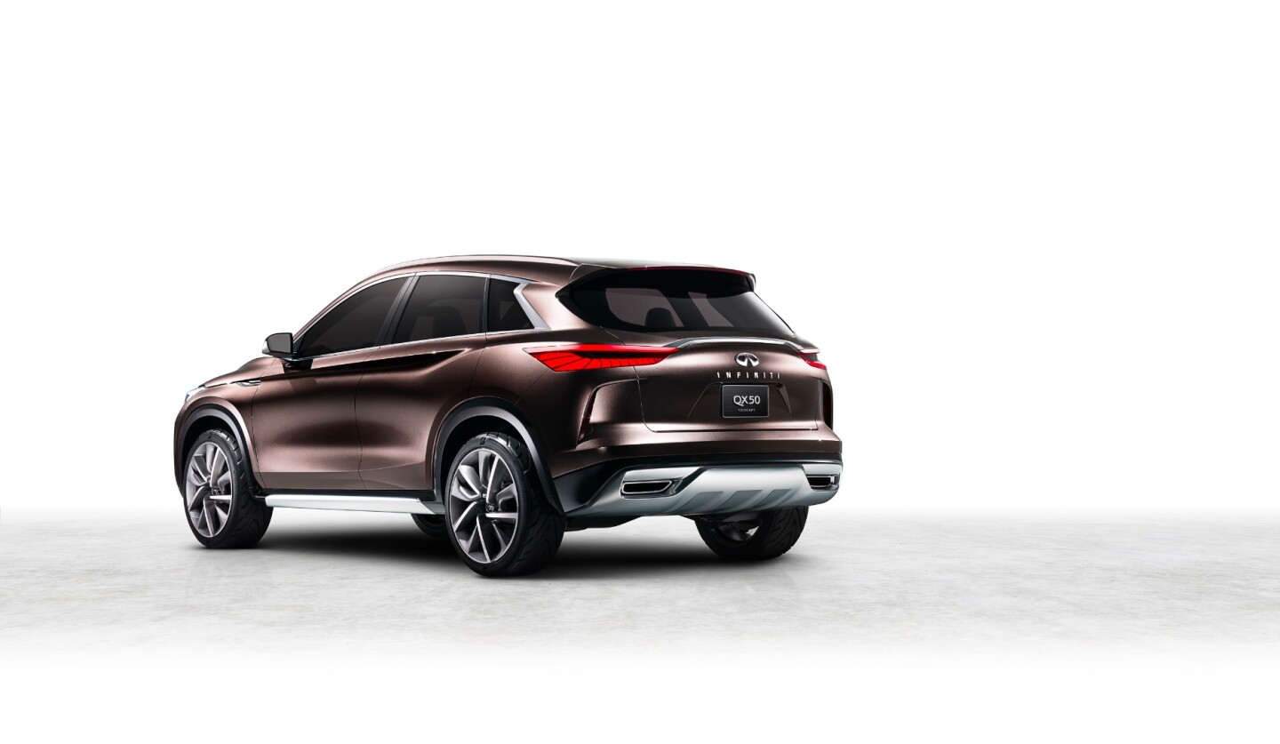 Infiniti's QX50 Concept previews upcoming autonomous drive support technologies