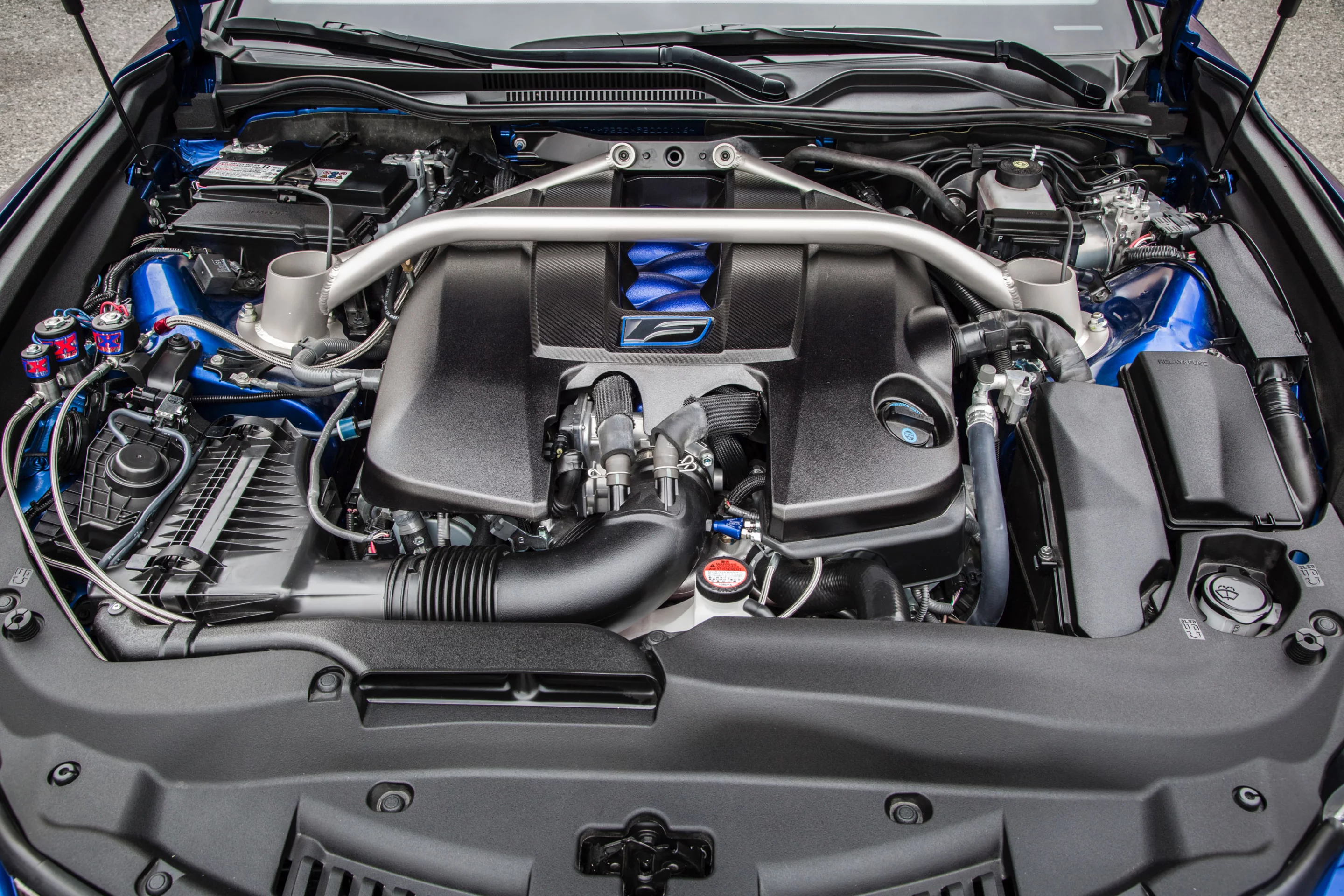 Additional strut bracing should help keep the RC F planted in the corners