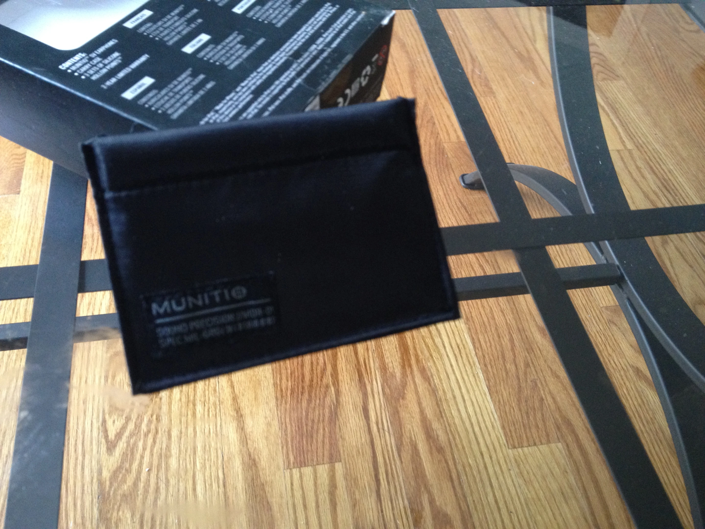 The Munitio SVs come with a case for carrying them around