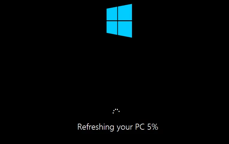 Windows is starting PC Refresh
