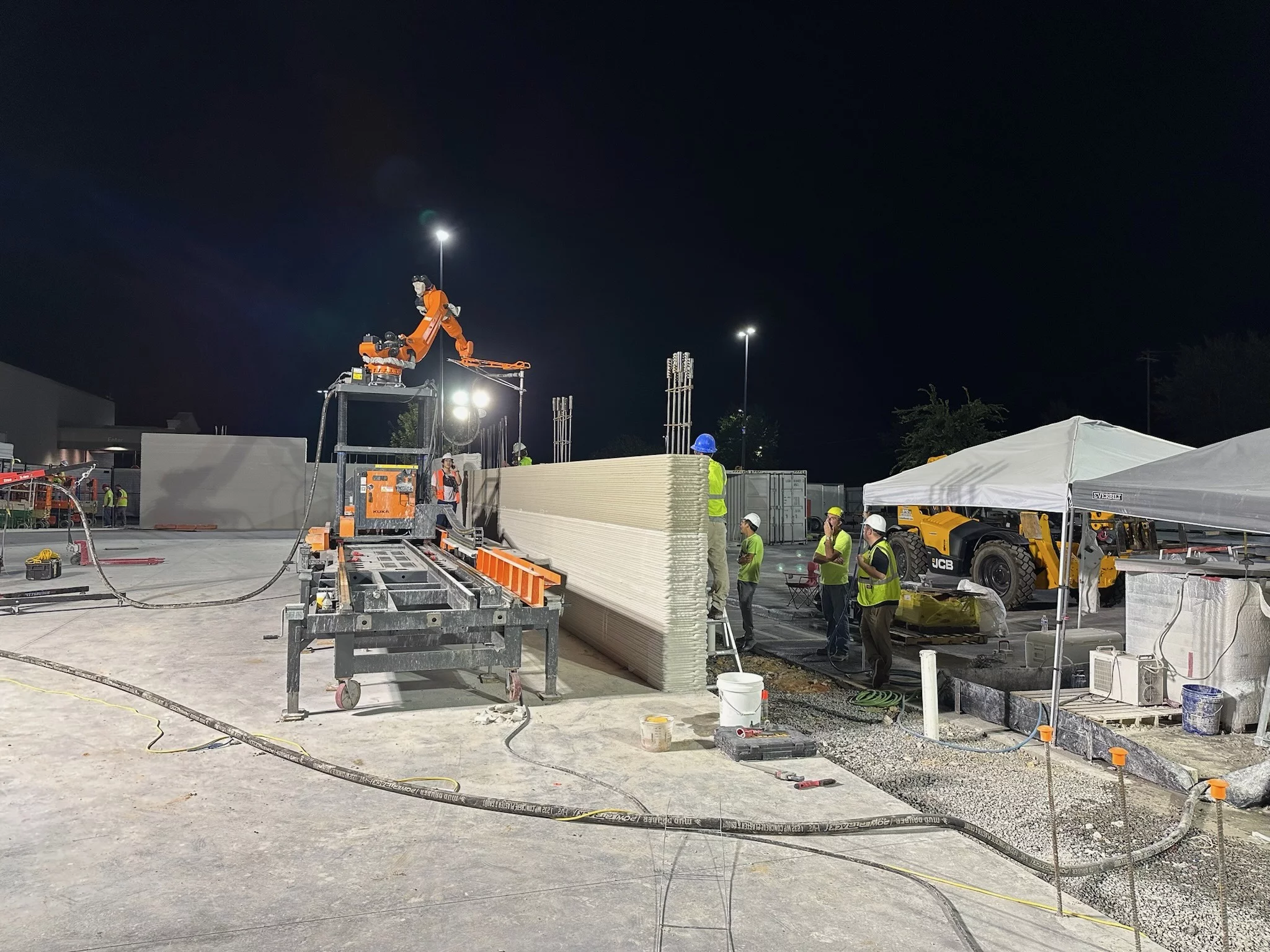 The Walmart 3D-printed extension reportedly took 45 days to print