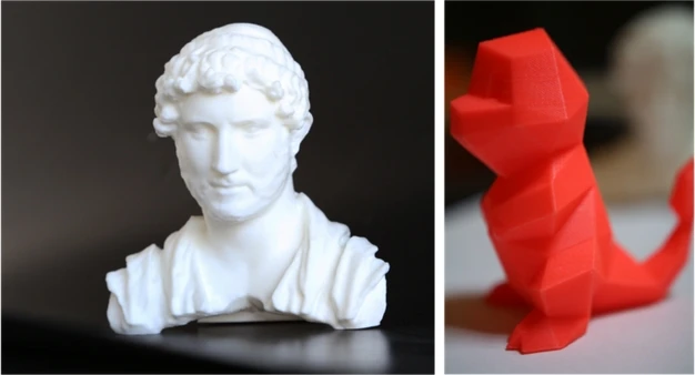 The resolution of 0.05 mm allows for precision printing