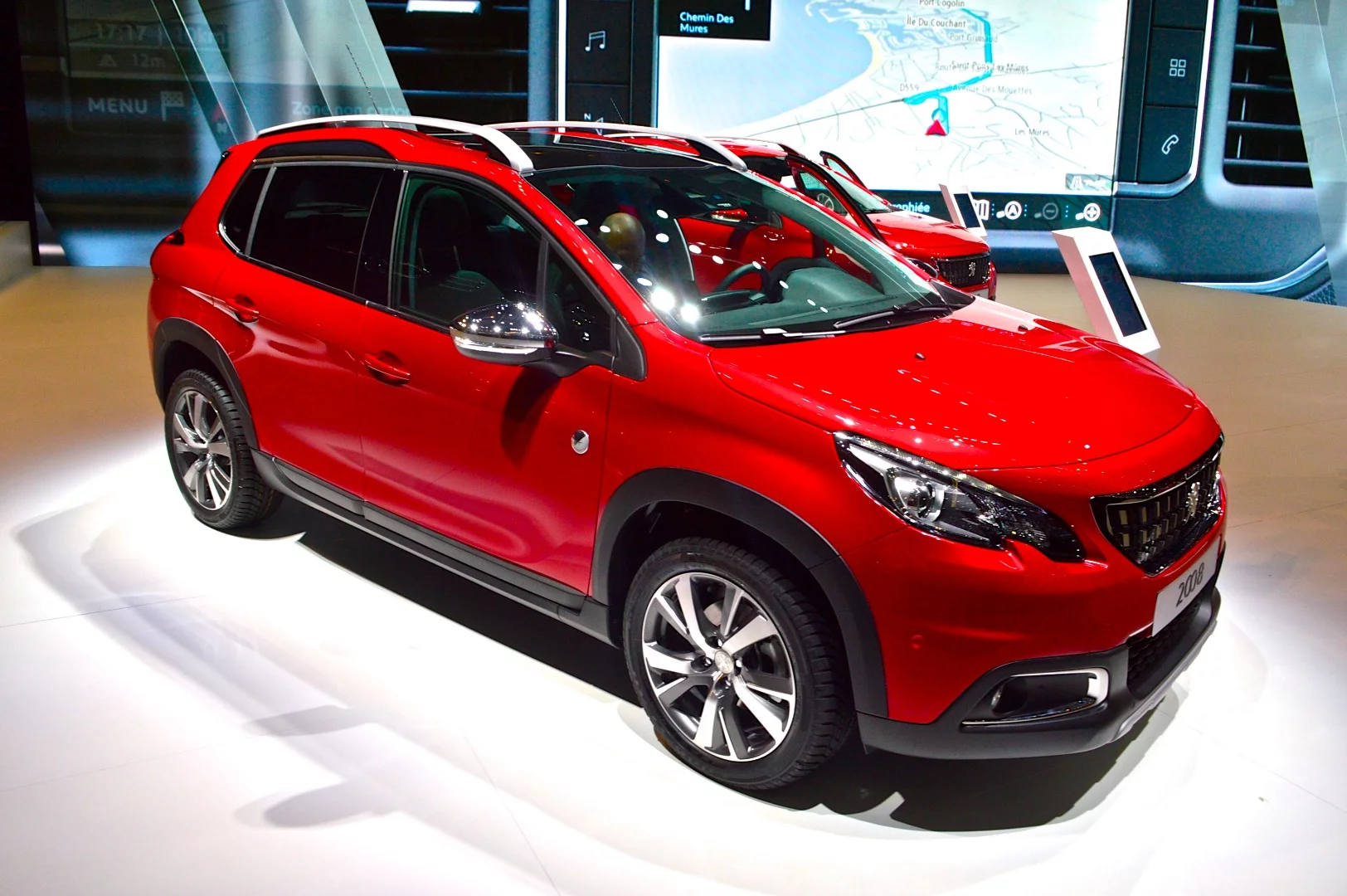 The road-going Peugeot 2008 is just a little different than the Dakar version