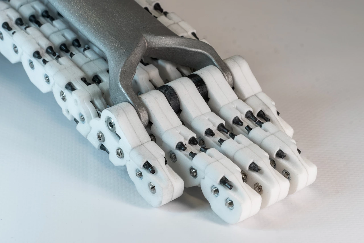 A close look at the SoftFoot Pro's toes