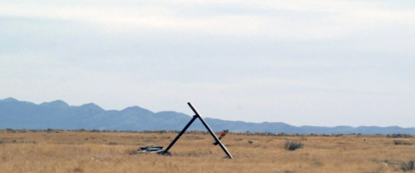 The Lockheed Martin Shadow Hawk munition in its first public test - an effective bulls