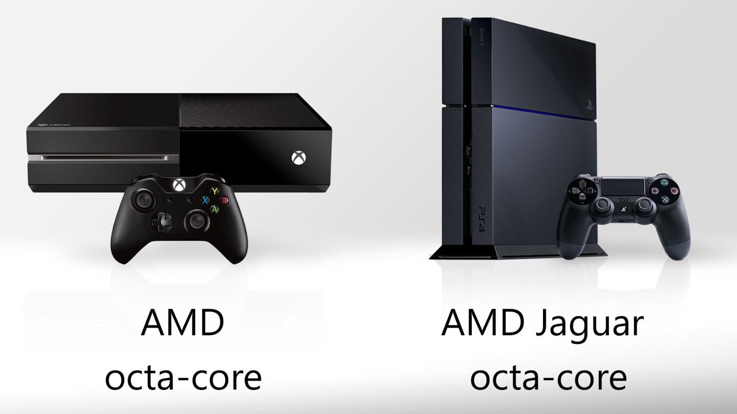 AMD made the engines for both consoles