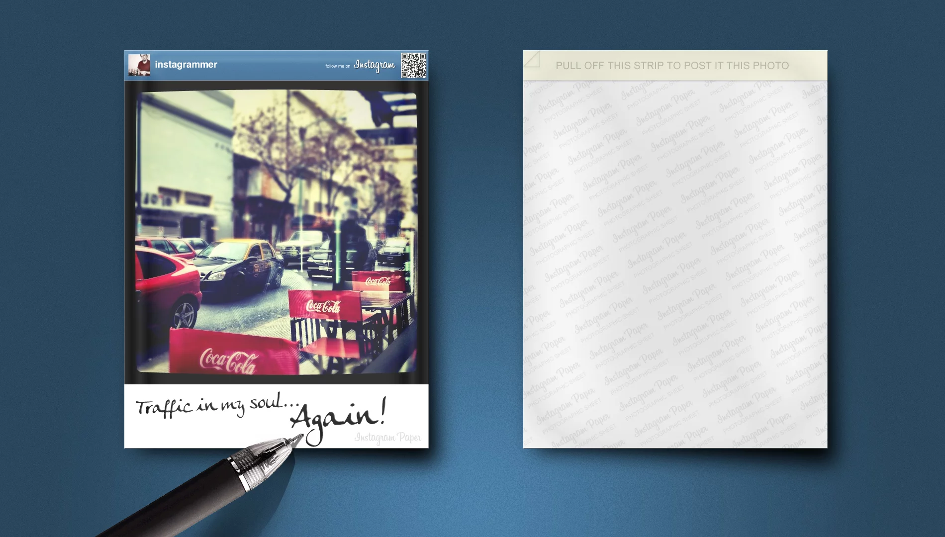 An Italian design studio has developed a concept for a standalone Instagram camera that mixes Polaroid-like printing with social networking