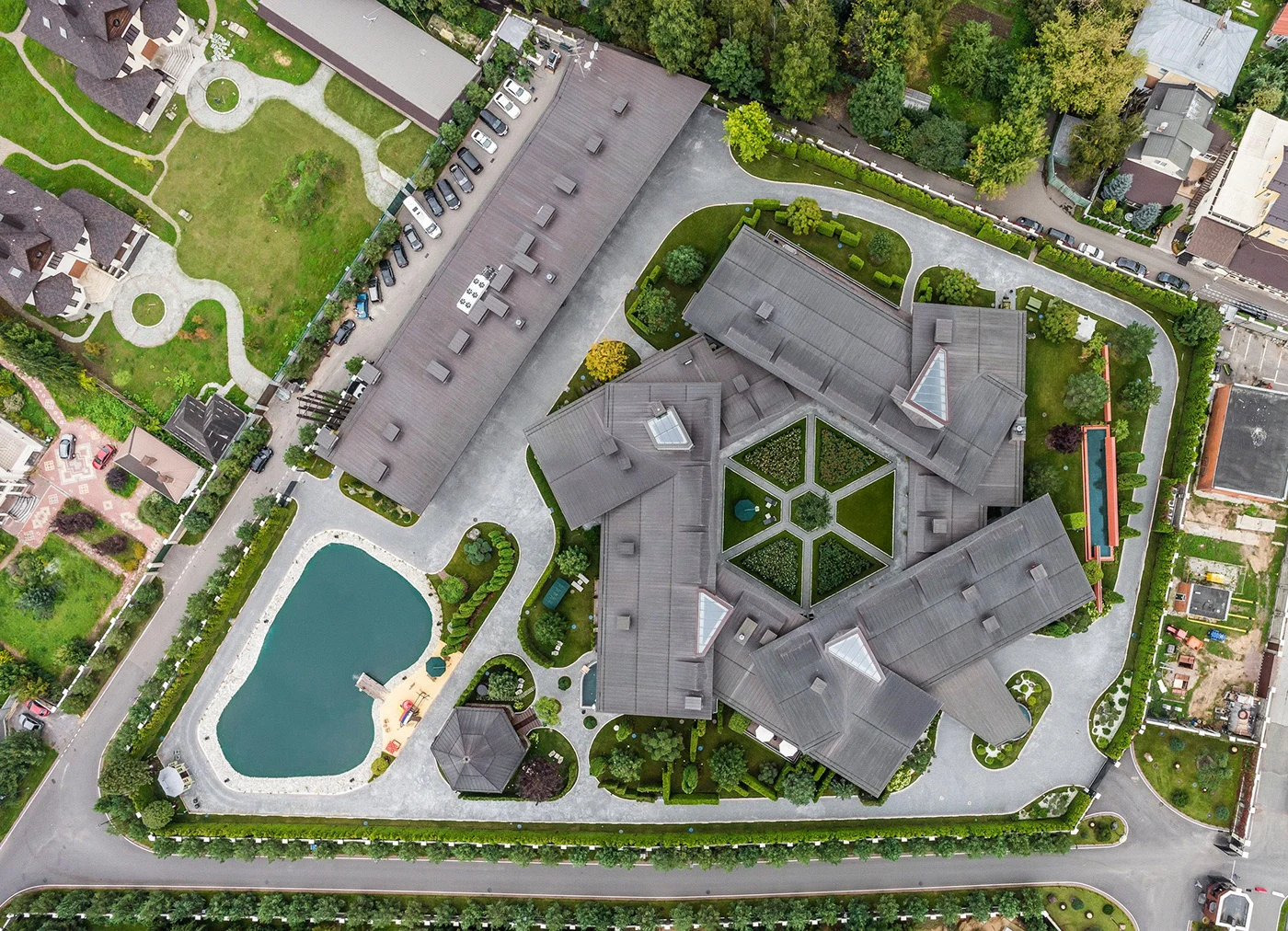 Architecture from above (Credit: Alex Buschor CC BY-NC-ND 4.0)