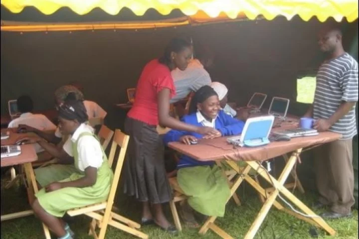 The Mobile Solar Computer Classroom provides students with computer skills that will give them a more promising future