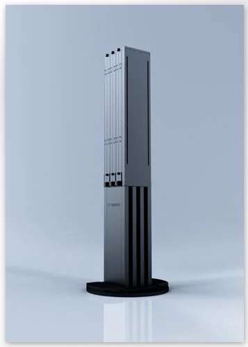 C SEED 201 outdoor LED television folded