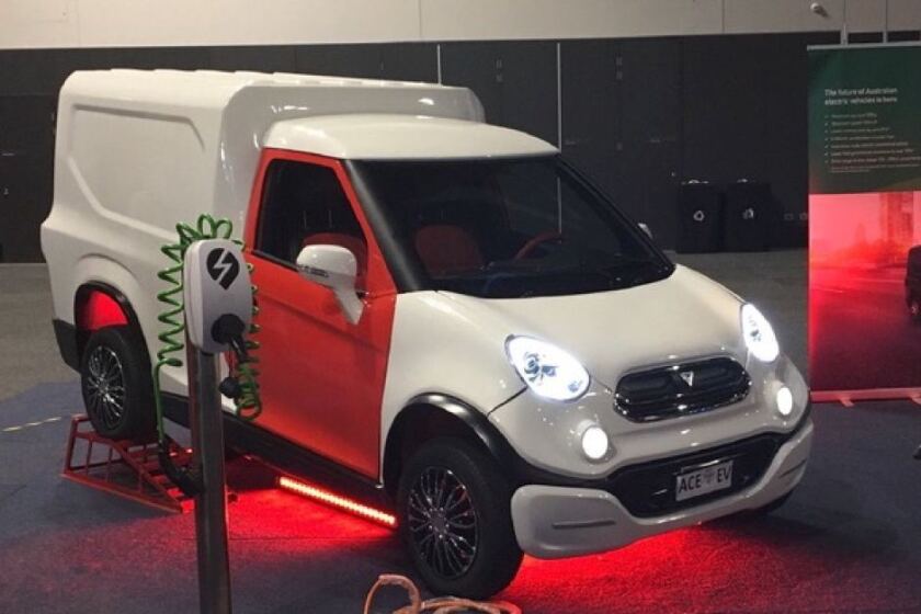 The Ace Cargo's small electric motor offers a maximum torque of 174 Nm (128 lb-ft) and a top speed of just 100 km/h (62 mph)