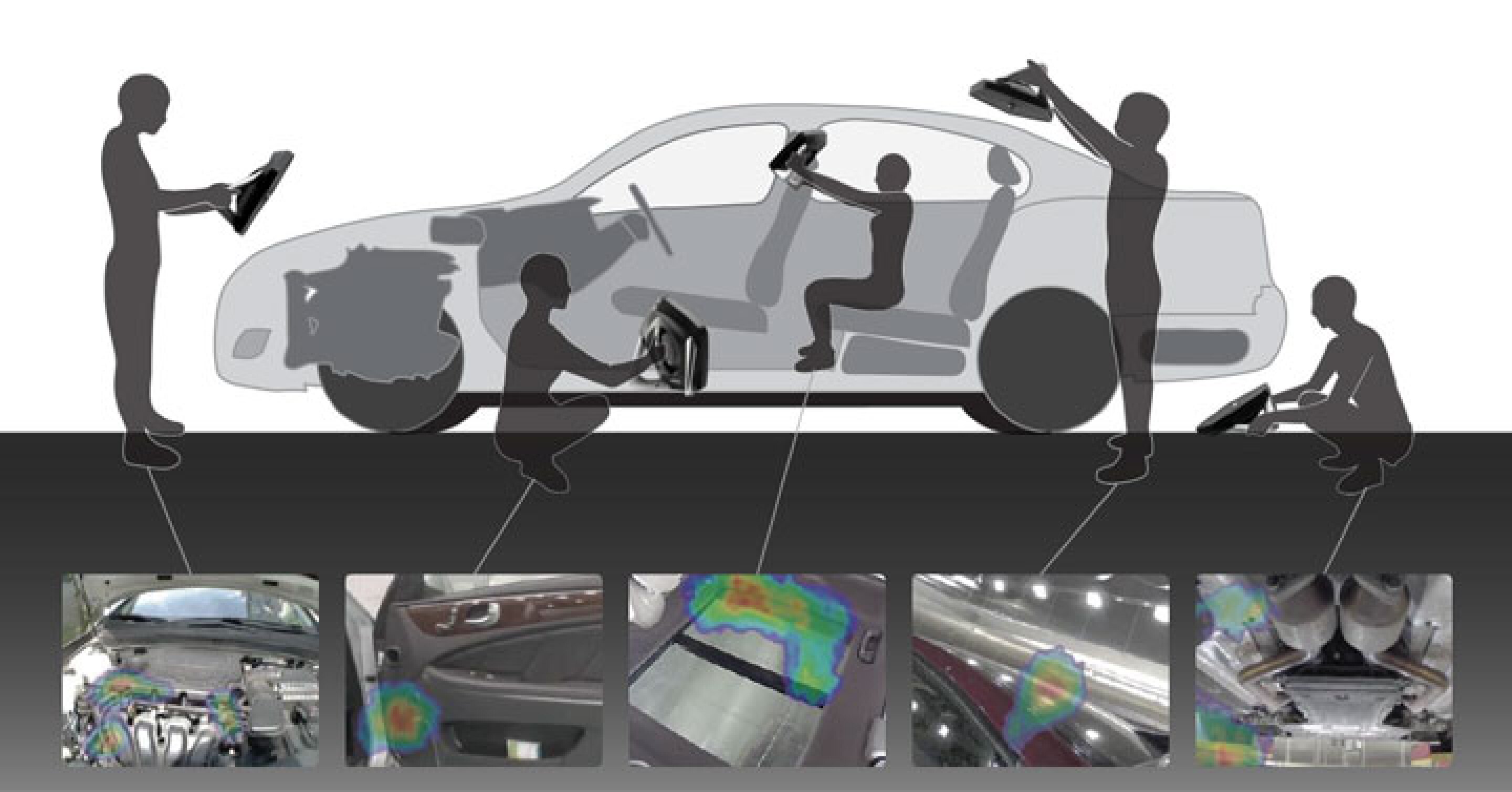 Handheld "sound camera" shows you the source of noises