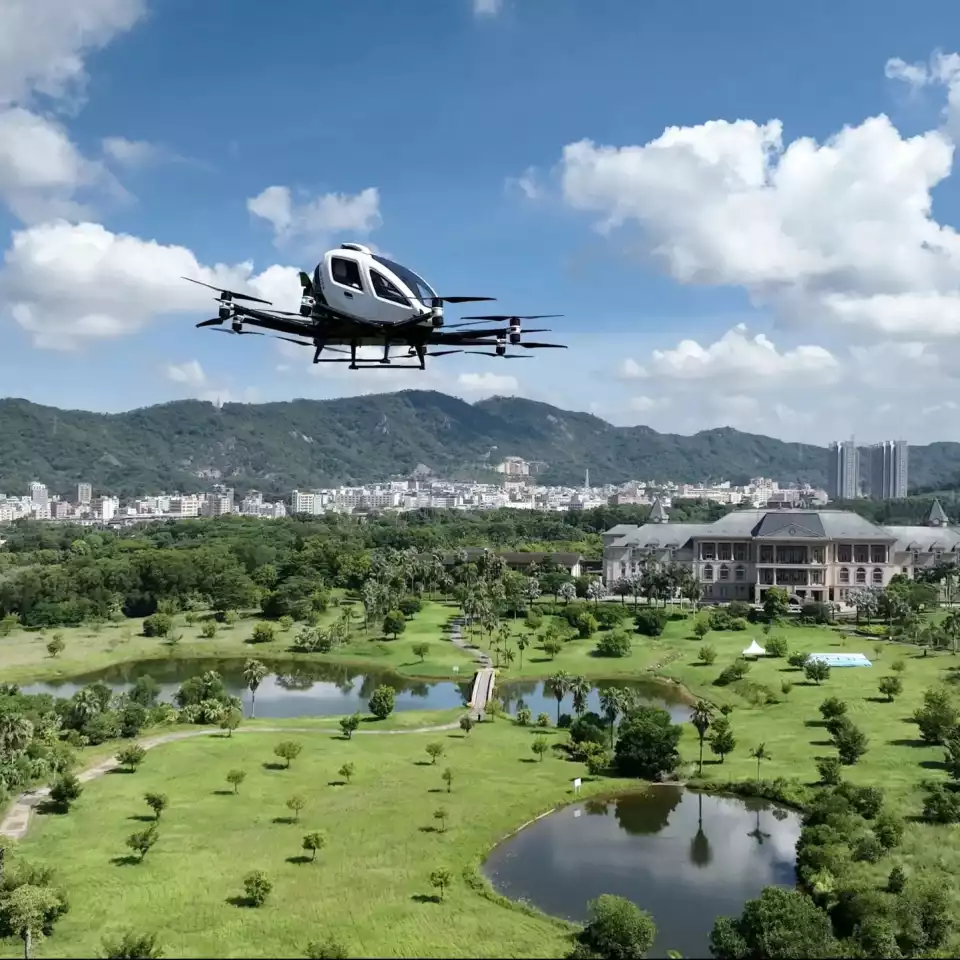 China has accelerated the type certification process to make this the world's first commercial eVTOL air taxi – and the first fully certified autonomous manned eVTOL