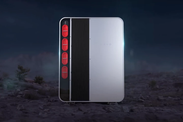 The Lavo home hydrogen battery is not a battery, it's an electrolysis system, hydrogen storage array and fuel cell power system rolled into one attractive cabinet