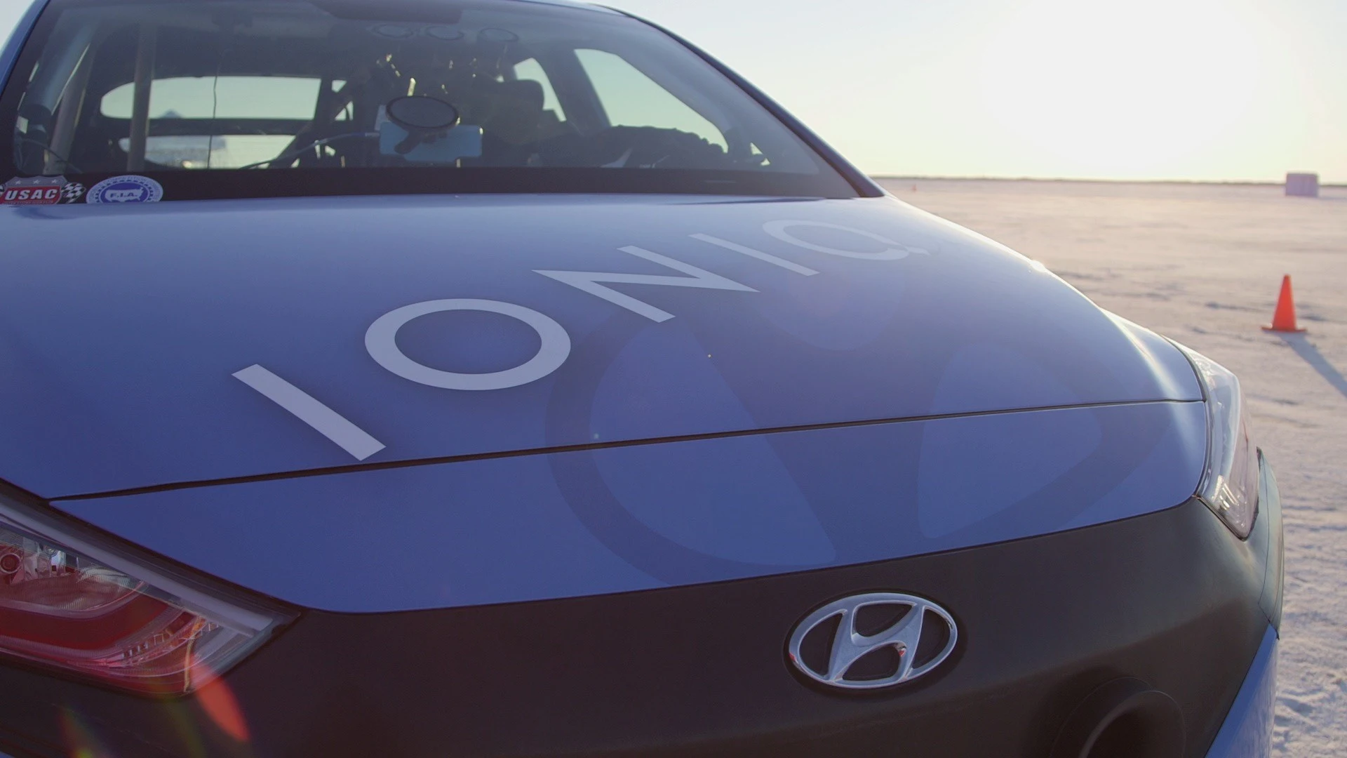 Most of the mods made to the Ioniq were straight out of the toolbox of Formula and GT racing