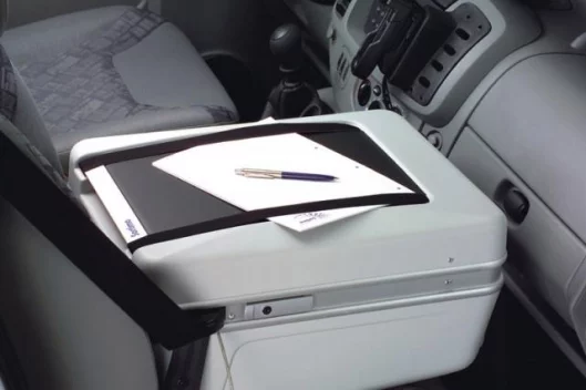 Sortimo's passenger seat organiser