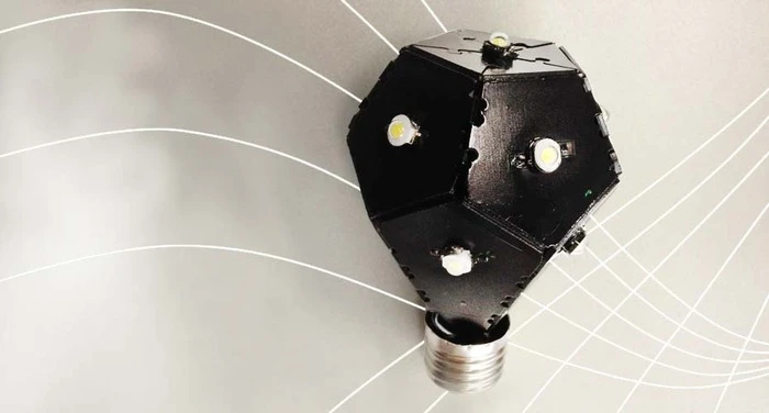 The NanoLight has a standard E26/E27 base (Image: NanoLight)
