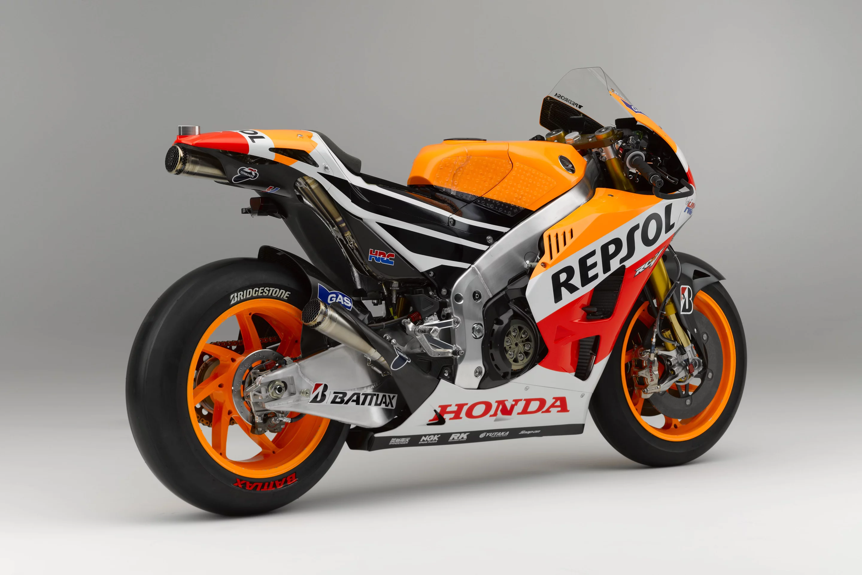 Honda's 2013 RC213V, the basis for the new production MotoGP bike