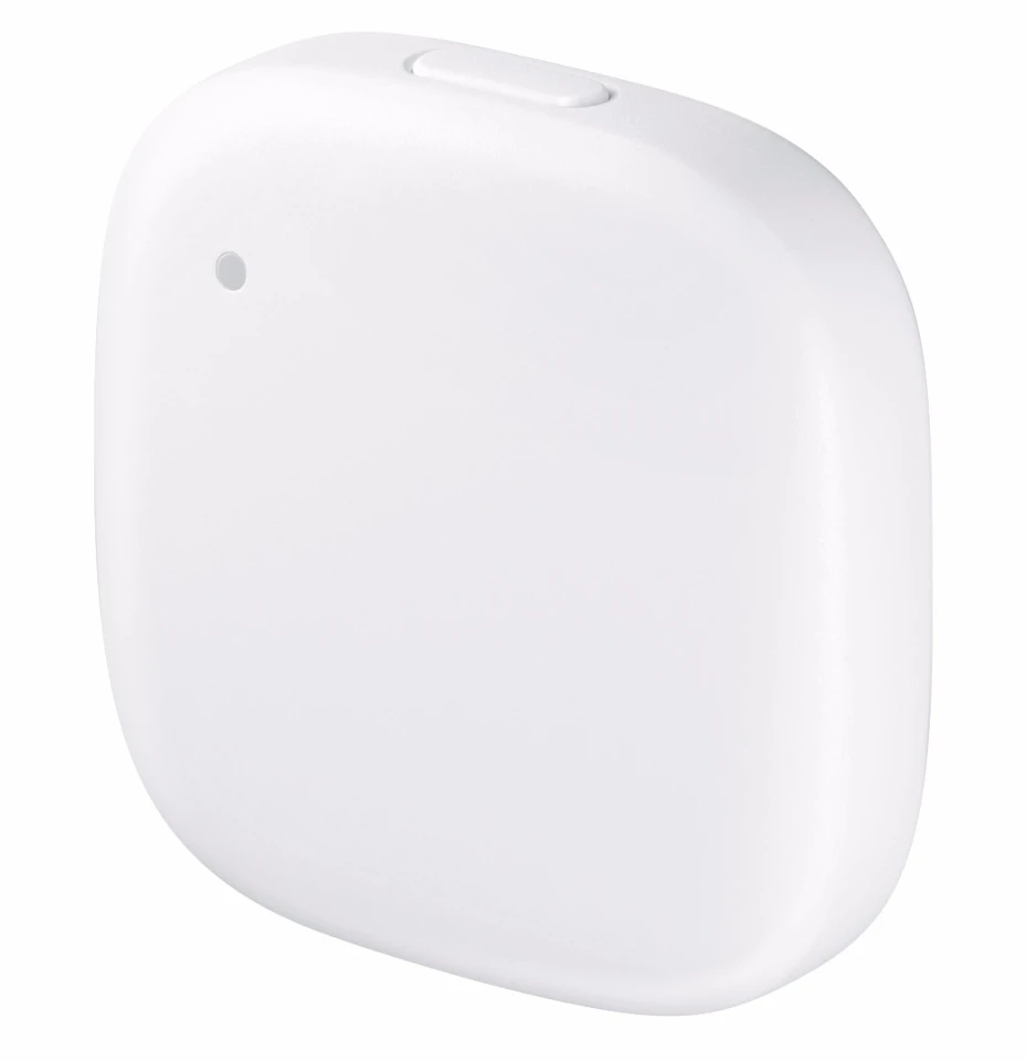 The Samsung Connect Tag can ping its location to an app on demand or periodically, and integrate with other Internet of Things devices