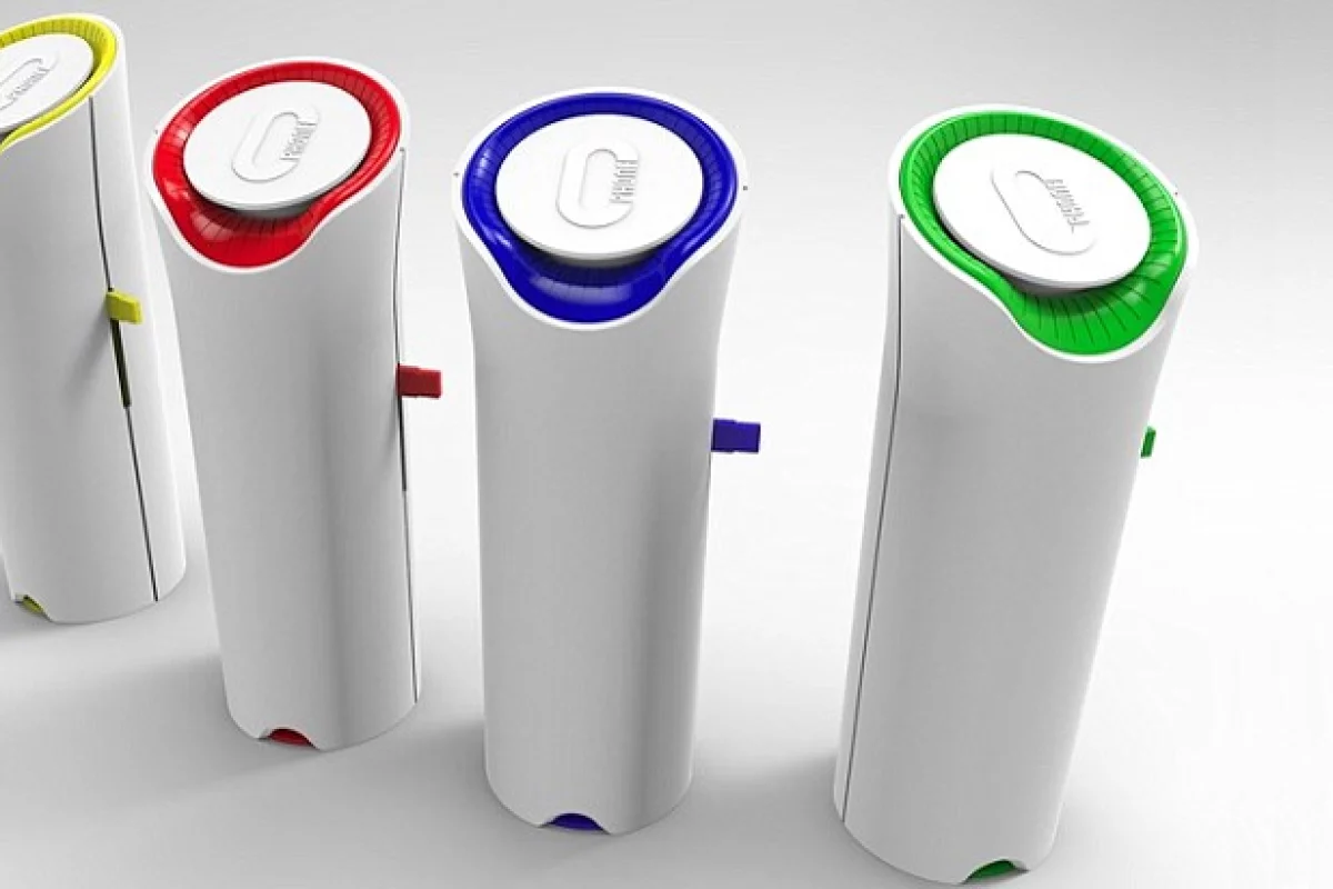 The oPhone, a Bluetooth-enabled odor emitting device designed that lets users send smells remotely