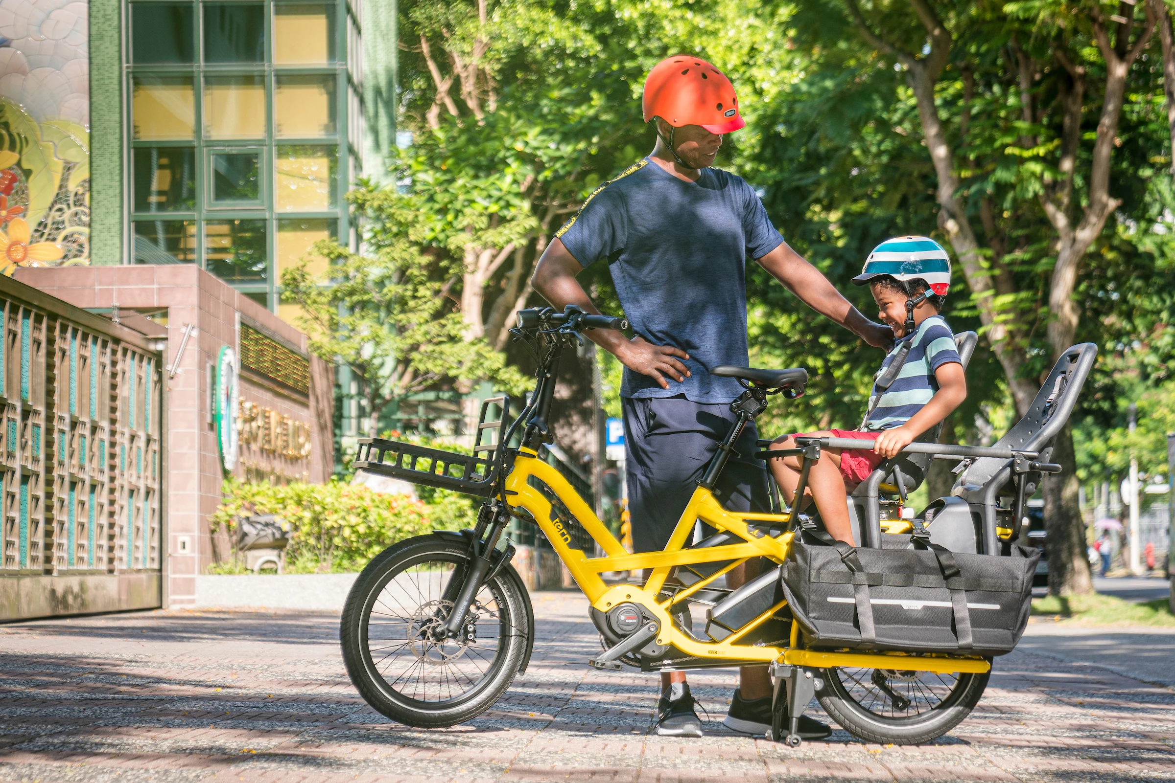 Tern has tweaked the geometry of its GSD cargo bike for easier step-through