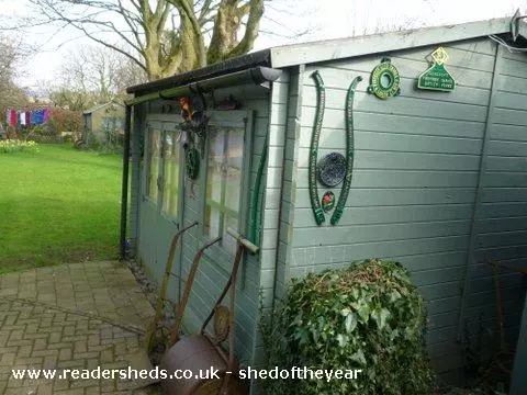 Lawnside House is used as a museum for collected vintage lawn mowers