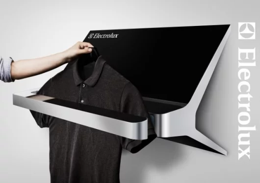 Renew power steams freshness or cleanliness into clothing while informing you about your chosen garment